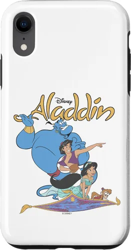Vista 24 de Funda mágica para iPhone 16 Disney Aladdin Group Shot