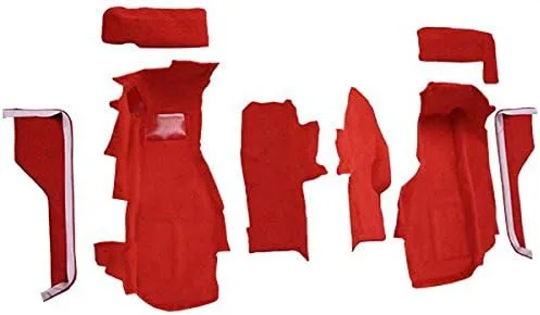 Vista 2 de ACC - Kit de repuesto de alfombra para Chevrolet Corvette, zona de pasajeros de 1984 a 1987, L