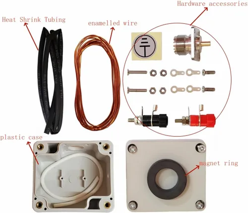 Vista 2 de Balun Antena DIY Kits para HAM Balun Equilibrio Equipo Amateur DIY