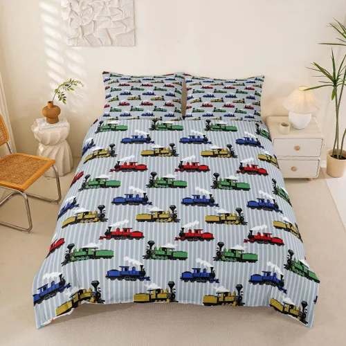 Vista 26 de Juego de ropa de cama Groovy de los años 60 y 70 para niños, funda de edredón retro de flores hippie para niños, adolescentes, vintage, bohemio