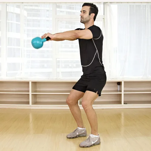 Vista 6 de JFIT Kettlebell Weights Vinyl Coated Iron