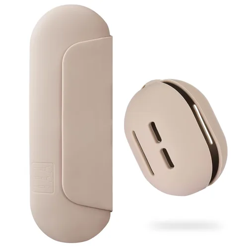Vista 13 de AGIKET Soporte de silicona para brochas de maquillaje, bolsa de cosméticos de viaje: soporte suave y portátil para brochas cosméticas faciales