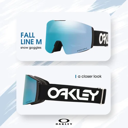Vista 5 de OAKLEY Fall Line - Gafas de esquí para hombres y mujeres, OO7099, OO7103 + kit de cuidado