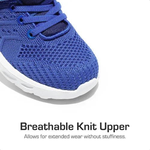 Vista 2 de DREAM PAIRS Zapatos deportivos para niños y niñas, tenis EZ-Ons GoGetters para correr, atléticos, para niños pequeños y grandes