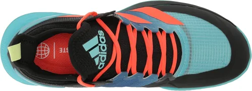 Vista 5 de adidas Tenis Adizero Ubersonic 4 Clay para hombre, Pulse Aqua-core Negro