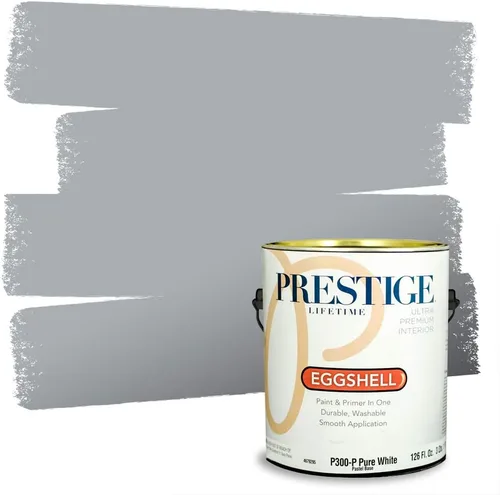 Vista 214 de Prestige Paints - 2 en 1, pintura base y pintura de exterior, E100-N-SW6988