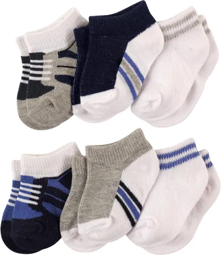 Vista 19 de Luvable Friends Conjunto de calcetines unisex para bebé recién nacido y bebé