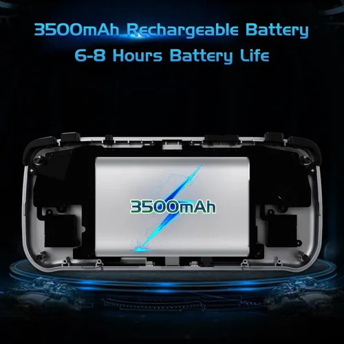 Vista 5 de UNICO Reproductor de bolsillo para juegos con 40 juegos clásicos SNK preinstalados, consola de juegos de mano, batería recargable de 3500 mAh