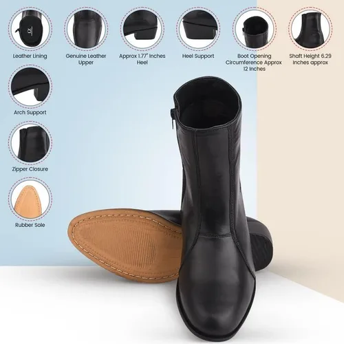 Vista 3 de LIBERTYZENO Botas de vestir retro para hombre con estampado de serpiente y tobillo alto para adultos, para graduación, graduación