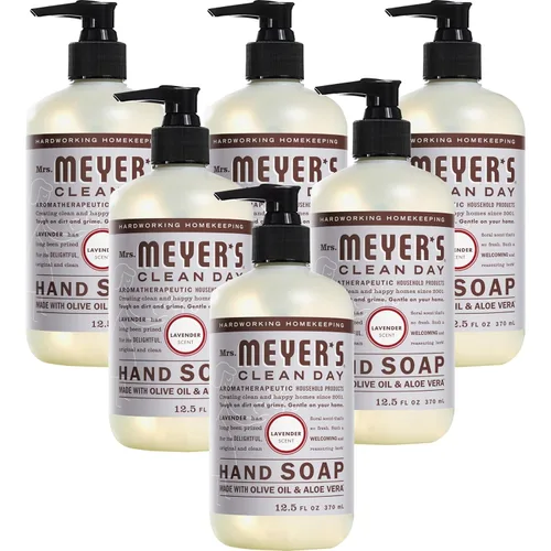 Vista 9 de Mrs. Meyer's Clean Day - Jabón líquido para manos, manzana, botella de 12.5 onzas líquidas Moisturizing Liquid Hand Soap, Softens and Cleans
