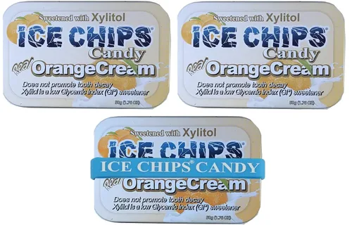 Vista 15 de ICE CHIPS Latas de caramelo de xilitol (Clove Plus, paquete de 3) - Incluye banda como se muestra