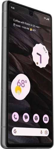 Vista 5 de OtterBox Protector de pantalla antimicrobiano Google Pixel 7A Alpha Flex - Transparente, ajuste de precisión, claridad de cristal, respuesta táctil