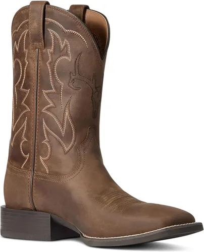 Vista 6 de ARIAT Men's Sport Outdoor Cowboy Boot Marrón desteñido
