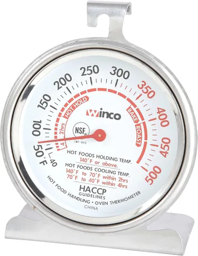 Vista 13 de Winco Termómetro digital de esfera de 1-1/4 pulgadas con sonda de 4-3/4 pulgadas