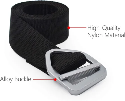 Vista 5 de UltraKey Cinturón táctico, correa de nylon de la web del estilo militar para los deportes al aire libre