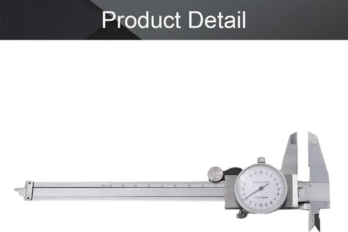 Vista 4 de Utoolmart Calibre Vernier de esfera plateada de 0.001 in de precisión de 5.906 in con estuche