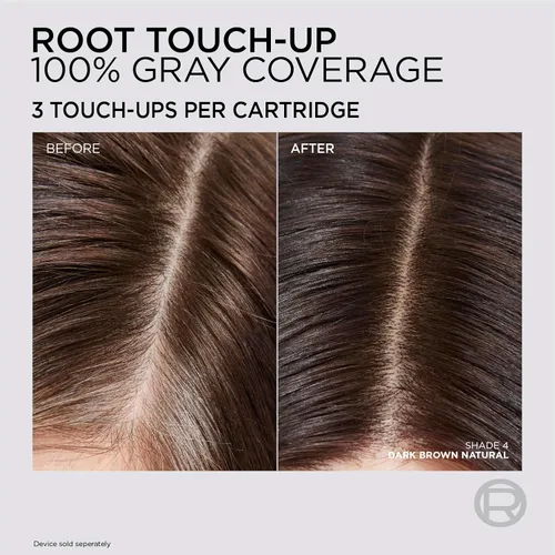 Vista 5 de L'Oreal Paris Colorsonic - Cartucho permanente de tinte para el cabello, color vibrante para retoque de raíces, cobertura de canas o todo color en 1