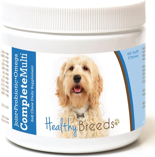 Vista 151 de Healthy Breeds Affenpinscher todo en uno multivitamínico suave masticable 60