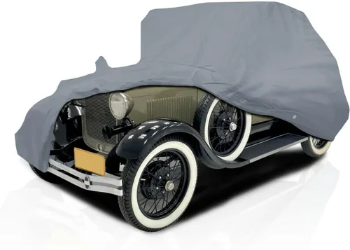 Vista 22 de Funda para coche DaShield Serie Ultimum para Ford Modelo A 1928-1931 Cupé de 2 puertas - Protección para todo tipo de clima semi personalizada