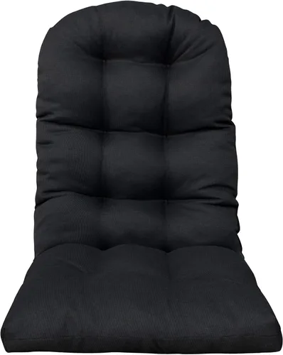 Vista 8 de Cojines para silla Adirondack para patio al aire libre, esquinas redondas, color azul lago