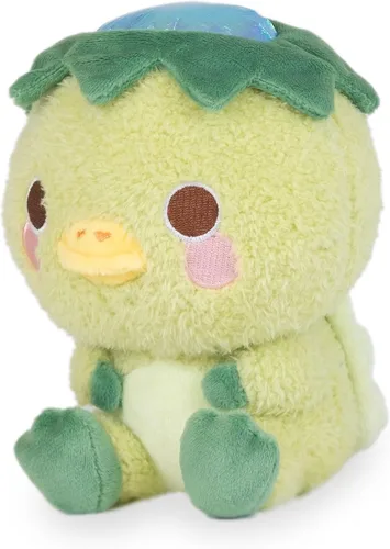 Vista 2 de Cuddle Barn PlushGoals - Koji The Shy Kappa - Peluche de tortuga kawaii suave, 6 pulgadas