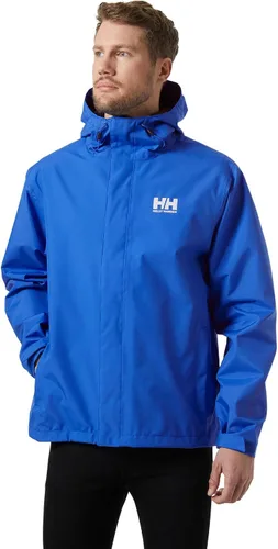 Vista 22 de Helly-Hansen Seven J - Chaqueta impermeable resistente al viento transpirable para hombre Sorbete de naranja 320