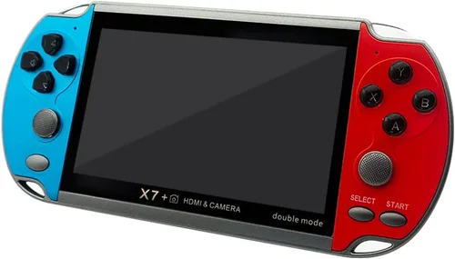 Vista 8 de DREAMHAX X7 Plus Consola de Juegos Portátil, Precargada con 10000 Juegos, Videojuegos Portátiles Compatible con Salida HDMI y Doble Jugador