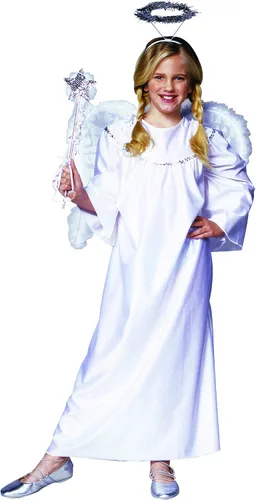 Vista 2 de RG Costumes Ángel de lujo niño pequeñotalla 4-6 multicolor