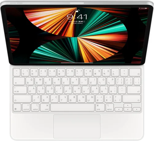 Vista 5 de Apple Magic Keyboard: Funda de teclado para iPad Pro de 11 pulgadas (1ª, 2ª, 3ª, 4ª generación) y iPad Air (4ª, 5ª generación y M2), gran