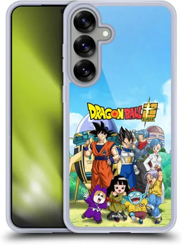 Vista 248 de Head Case Designs Funda de gel con licencia oficial de Dragon Ball Super Group Future Trunks Arc Characters [protección de grado militar] compatible