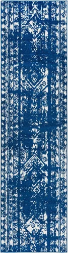 Vista 74 de Unique Loom Lennon Collection - Alfombra de área Zal (2 pies x 3 pies 1 pulgada, rectangular, gris y marfil)