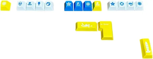 Vista 4 de Teclado Esc de repuesto Demon Slayer para teclado mecánico 4 Key Demon Slayer