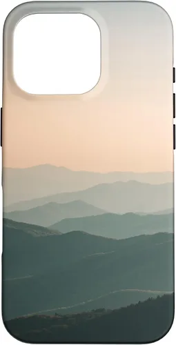 Vista 20 de Great Smoky Mountains - Funda para iPhone 16, diseño de montaña