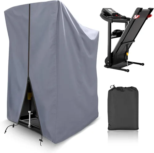 Vista 8 de XYZCTEM - Cubierta para cinta de correr plegable impermeable a prueba de polvo Fit for Most Indoor Outdoor Fold-able Treadmills, Waterproof