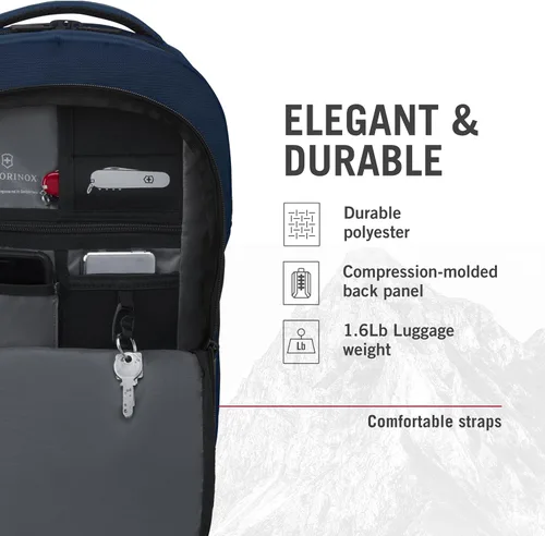 Vista 4 de Victorinox Mochila compacta VX Sport EVO, Azul, Mochila