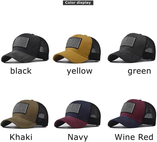 Vista 3 de Gorra de béisbol ajustable, gorra de camionero para cola de caballo para mujeres y hombres