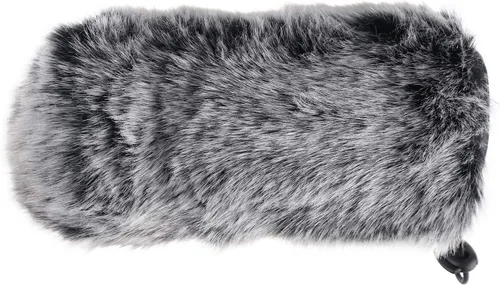 Vista 4 de YOUSHARES Micrófono Deadcat Parabrisas - Protector de Viento al Aire Libre Micrófono Parabrisas Manguito de Piel Ajuste Personalizado para Rode Fur