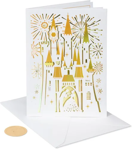 Vista 4 de Papyrus Tarjeta de boda de Disney (Happily Ever After)