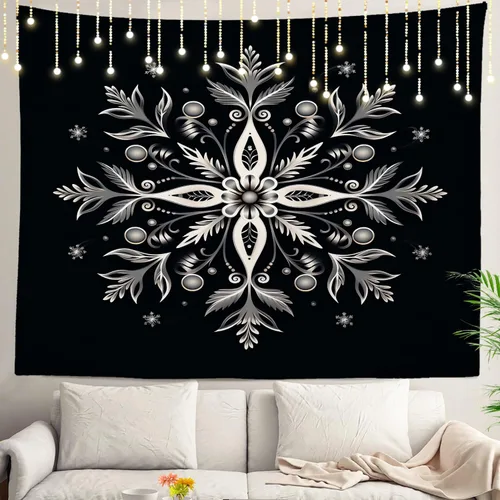 Vista 74 de Shrahala Circles Tapestry, Abstract Art With Various Circles Wall Hanging Hd Print Polyester Backdrop For Dorm Room Bedroom 30 X 40 In