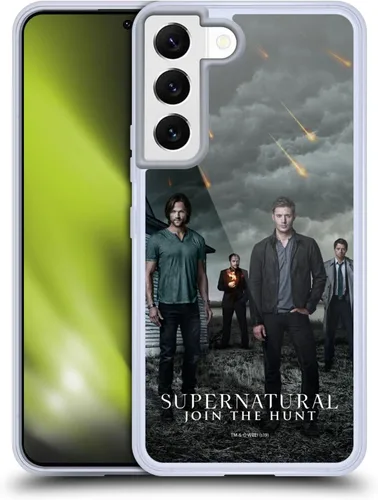 Vista 60 de Head Case Designs Supernatural Sam, Dean & Castiel Key Art - Funda de gel con licencia oficial [protección de grado militar] compatible con Google