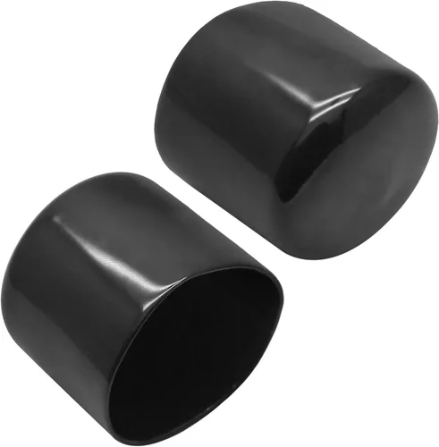 Vista 3 de Bonsicoky 12 tapas redondas de PVC, de vinilo flexible de 1-3/8 pulgadas (1.378 in), protectores de patas de silla de plástico para patas