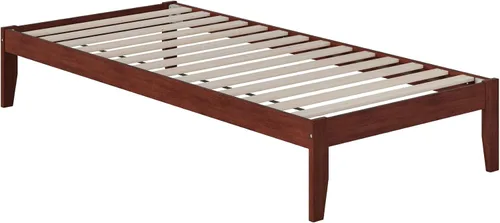 Vista 14 de AFI Colorado - Cama de plataforma tamaño individual XL con estación de carga, color gris