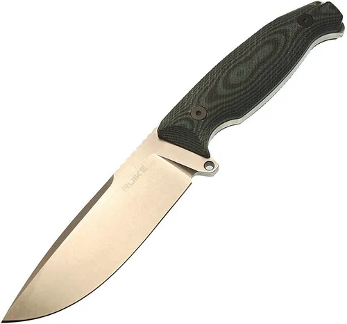 Vista 5 de RUIKE Cuchillo de hoja fija, negro, G10 (F118-B)