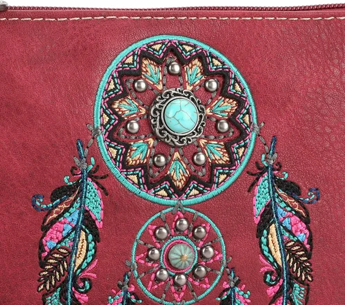 Vista 4 de Montana West Western Aztec Collection - Bolso de mano para mujer