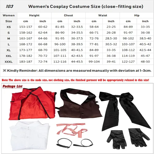 Vista 6 de Cosfun Kuroshitsuji disfraz negro Butler Grell Sutcliff Cosplay mp003219