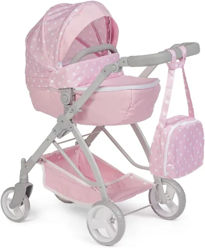 Vista 21 de JC Toys - Berenguer Boutique Cochecito deportivo plegable de lujo Colección Blue Royal para muñecas de hasta 20 pulgadas A partir de 3 años