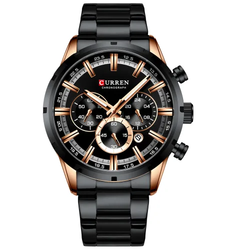 Reloj Curren 8355 Cronógrafos acero de CURREN LATAM