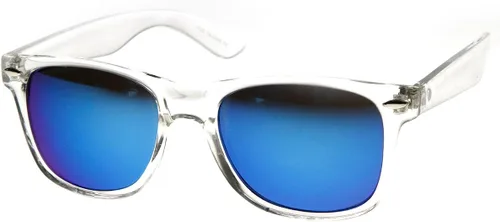 Vista 25 de zeroUV - Gafas de sol con montura de cuerno negro mate
