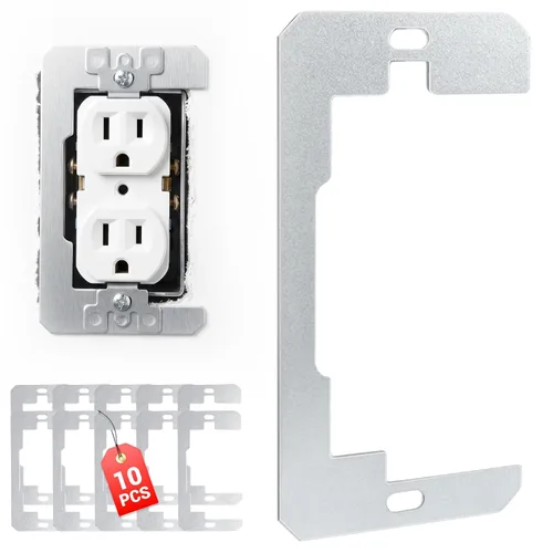 Vista 7 de Espaciador de placa de pared,Separadores de salida para caja eléctrica 20PZAS