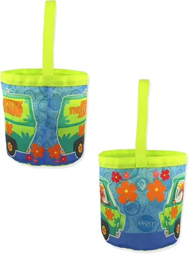 Vista 2 de Scooby-Doo Mystery-Machine - Cesta de regalo de nailon para niños (talla única, azul)